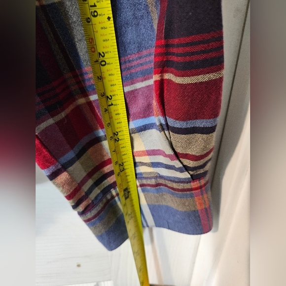 ROCKIES PLAID BUTTON UP - Picture 5 of 6